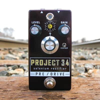 NEW "PROJECT 34" Pre / Drive Selenium Rectifier Pedal from Cusack Music! **FREE SHIPPING!** image 1