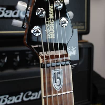 Ernie Ball Music Man BFR Baritone JP15 - Cherry Creamsicle 6 String Guitar Signed by John Petrucci 100pcs *AUTHORIZED DEALER image 5