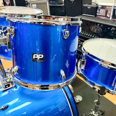 🥁 Performance Percussion PP220 5-Piece Drum Kit~ Metallic Blue Acoustic Set 🥁 Bild 5