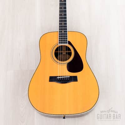 1977 Yamaha L-10 Vintage Dreadnought Acoustic Guitar, Spruce & Rosewood w/ Case & Hangtag, Japan image 2