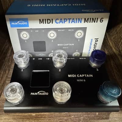 ギター PAINT AUDIO MIDI CAPTAIN MINI 6 MIDI Captain MINI 6 Controller with HID Multi-state Cycling