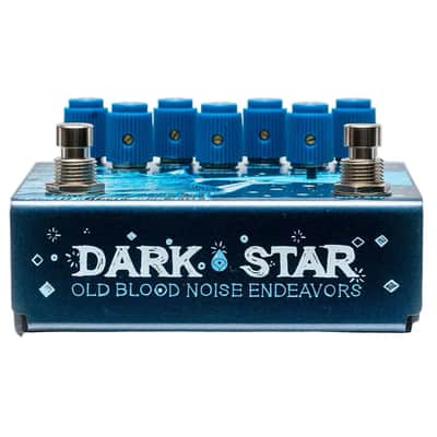 Old Blood Noise Endeavors Dark Star Stereo V3 Reverb and Pitch Shifting Pedal - Blue image 5