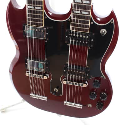 1994 Gibson EDS-1275 cherry red Jimmy Page mod image 3