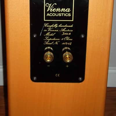 1997 Vienna Acoustics BACH Classic Floorstanding Speakers Gorgeous Condition Butterscotch Made in Vienna Austria image 10