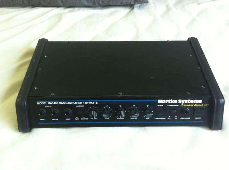 Hartke HA 1400 140 watt Bass Head Amplifier | Reverb