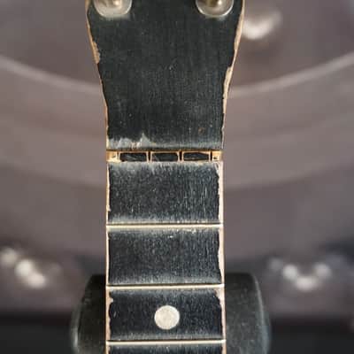 Vintage Banjolele w/ Metal Back & F-Holes image 4