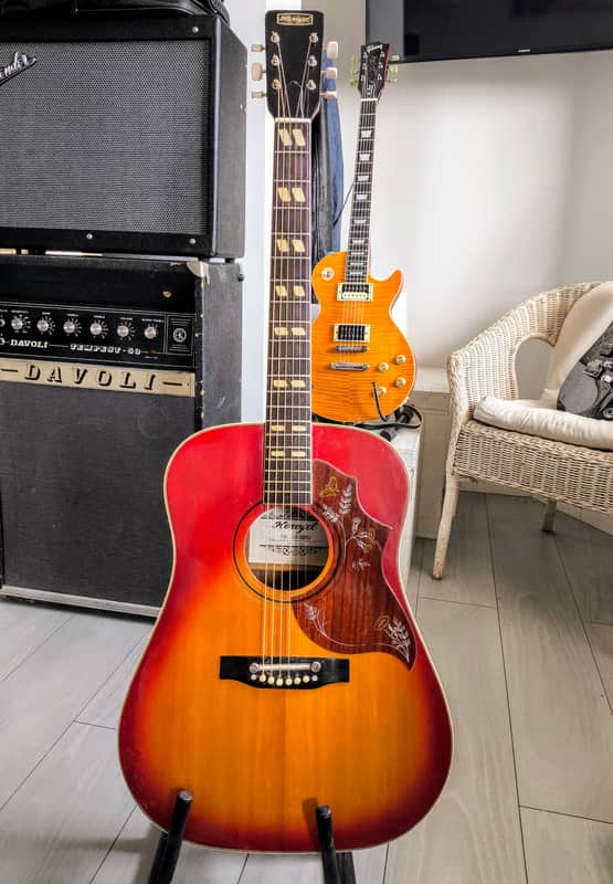 Samick Horugel Hummingbird Vintage 80s (Gibson Style) | Reverb