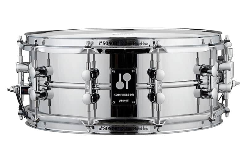Sonor Kompressor 14" x 5.75" Steel Snare Drum image 1