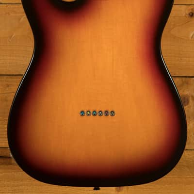 Squier Affinity Series Telecaster Thinline - Maple - 3-Colour Sunburst image 4