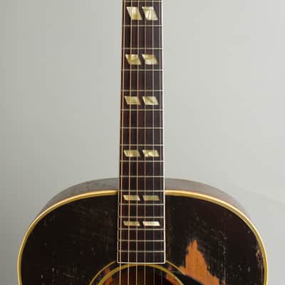 Gibson SJ Southern Jumbo Flat Top Acoustic Guitar (1954), ser. #X51*9-89, original brown hard shell case. image 8