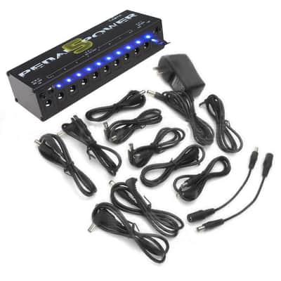 Guitar Caline Pedal Board Power Supply 10 Output 9V 12V 18V Effect Pedals image 14