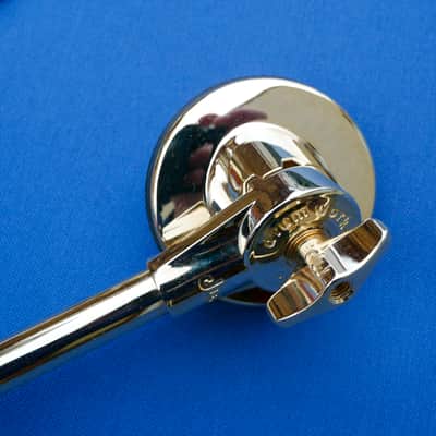 DW Bassdrum Spurs GOLD Pair DW DRSP1220 image 5