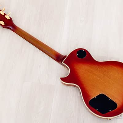 1973 Gibson Les Paul Custom Vintage Guitar Cherry Sunburst w/ T Tops, Case image 12