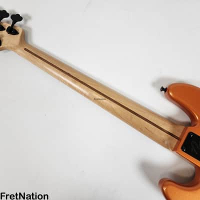 Nordstrand Audio Nordy vJ5 5-String Bass Tangerine Metallic Big Singles 2B PreOwned 11.60lbs # 293 image 16