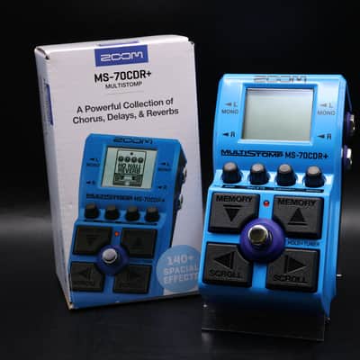 ZOOM MS-70CDR+ Multi-Effects Processor [D08027608] (08/05) image 1
