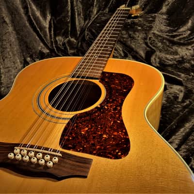 Guild jf30-12 1999 Highly Figured Flamed Neck Excellent Condition Great Play Ability image 10