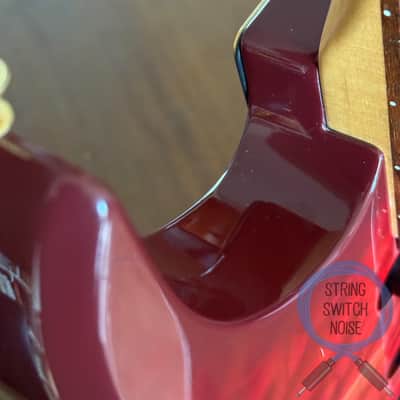 Fernandes HSS Super Strat, Quilted Red Burst, MIJ, 1990s image 18