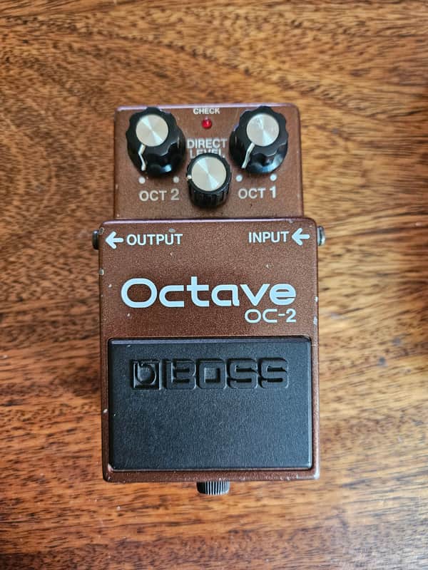 Boss OC-2 Octave (Black Label) 1987 Made in Japan image 1