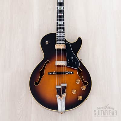 1978 Ibanez George Benson Signature GB10 Archtop Electric Guitar Sunburst, Japan Fujigen image 2