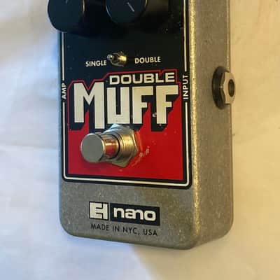 Electro-Harmonix Double Muff Nano Fuzz 2010 - 2020 - Black / Red / Metal image 2