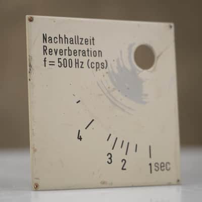 EMT 140 Plate Reverb Dampener Motor Timing Indicator Plate #55764 image 6