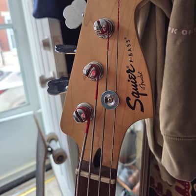 Squier Precision Bass 2021- Present - Graffiti Yellow image 3
