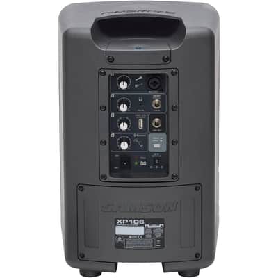 Samson XP106wLM Rechargeable Battery-Powered Portable Bluetooth PA System with Wireless Lavalier Microphone image 3