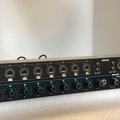 SHURE SCM810  Eight-Channel Microphone Mixer with RKC800 image 1