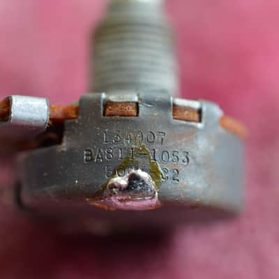 Vintage 1959 Gibson Centralab Pot 500k Les Paul Standard Burst ES-335 ES-345 1958 image 7