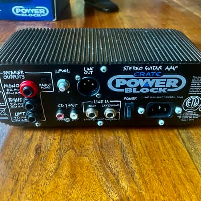 Crate CPB150 PowerBlock Power Block amp 150 watts 4.6lbs image 6