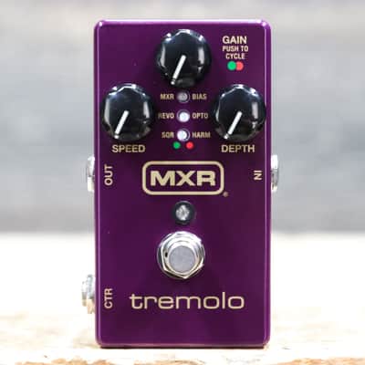 MXR M305 Tremolo Six Well-Crafted Waveforms Full Range Tremolo Effect Pedal image 1