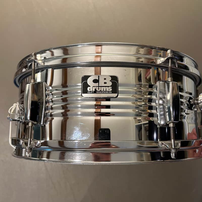 CB Drums SP Series snare drum - Chrome over Steel image 1