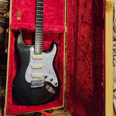 Graphite Stratocaster with David Gilmore  EMG DG-20 Loaded Pickguard image 12