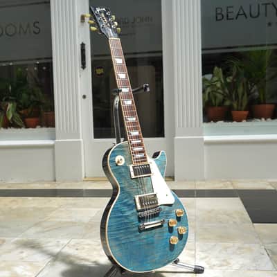 Gibson Les Paul Traditional in Ocean Blue (2015) image 6