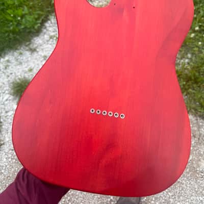 Engraved telecaster style body image 11