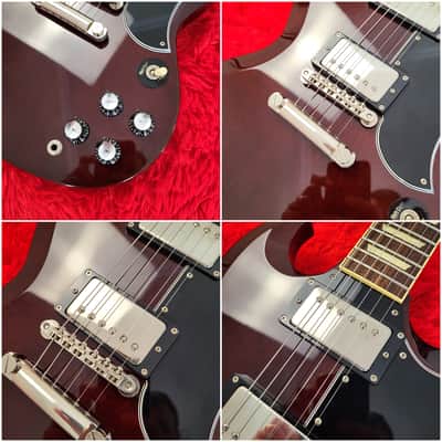 2011 Bacchus BSG-STD SG Standard - Classic Series - Brown Lacquer Finish - All Original - Made In Japan MIJ image 4
