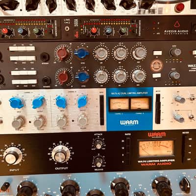 Warm Audio WA76-A2 Stereo Blue Stripe FET Compressor | Revive Audio Mod | Mint | Orig. Box | Upgraded Knobs image 10