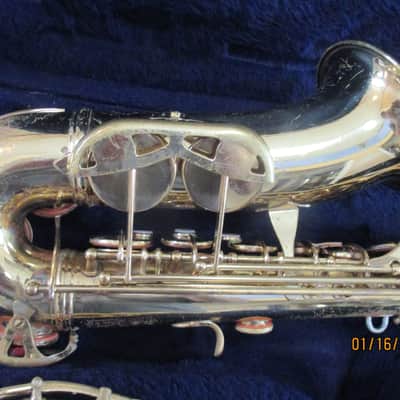 Conn-Star Alto saxophone with case and mouthpiece. Made in USA image 6
