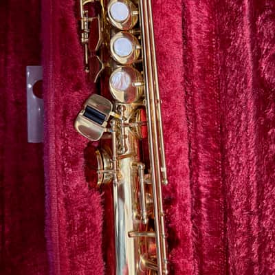 Yamaha YSS-475 Soprano Saxophone 2000s - Brass image 5