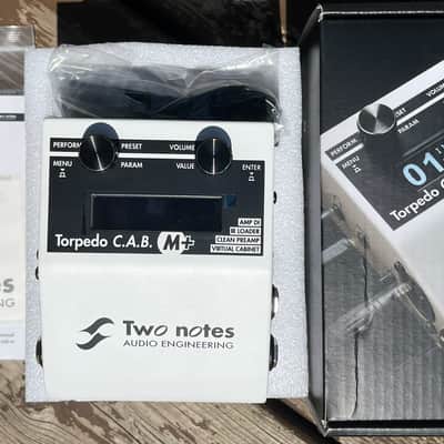 Two Notes Torpedo C.A.B. M+ Speaker Simulator 2010s - White image 7