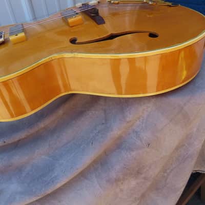 EPIPHONE ZEPHYR REGENT DELUXE 1954 NATURAL ARCHTOP ORIGINAL CLEAN! VIDEO image 7