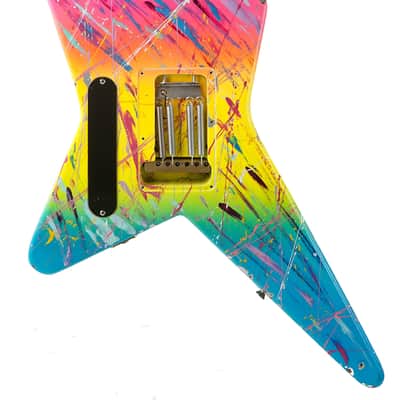 1980's Mighty Mite Star Bob Spina Neon Splatter Finish image 5