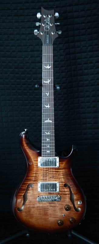 PRS Hollowbody II Piezo 2018 Faded Copperhead Wrap Burst image 1