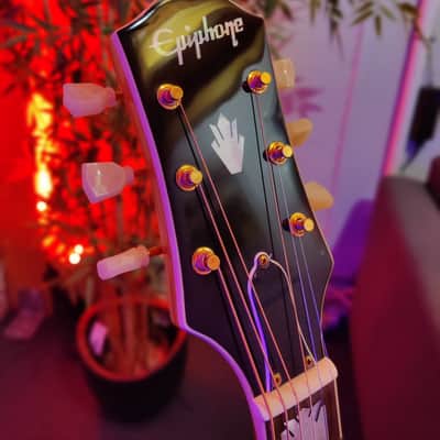 Epiphone J-200 - Aged Natural Antique Gloss image 4