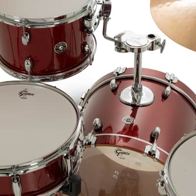 Gretsch Catalina Club 4-pc Shell Pack (18/12/14/0514sd), Dark Cherry Sparkle image 9