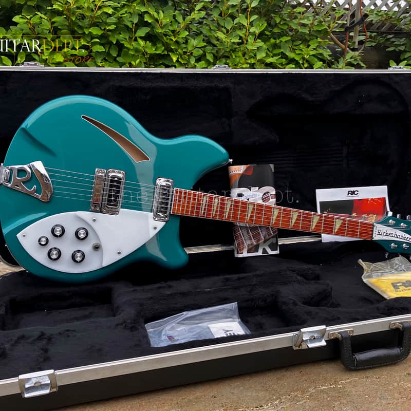 2004 Rickenbacker 360-6 Turquoise