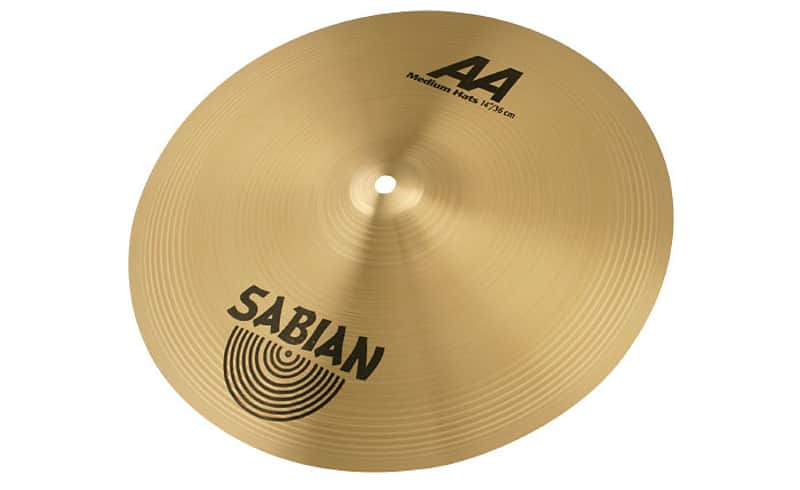 Sabian AA Series 14" Medium Hi-Hats Cymbals - 21402 image 1