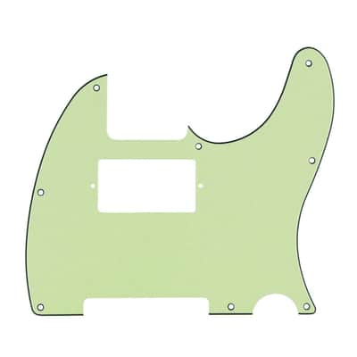 Telecaster Scratchplate Pickguard Humbucker to fit Fender USA/MEX - Mint Green