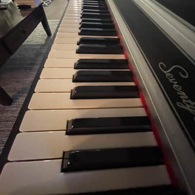 Rhodes Mark II Stage 73-Key Electric Piano 1979 - 1983 - Black Flat Top image 8