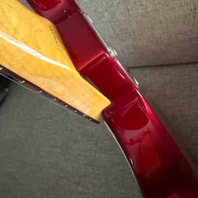 Fender Mustang competition 2003-2004 - Cherry - Kurt Cobain mod image 6